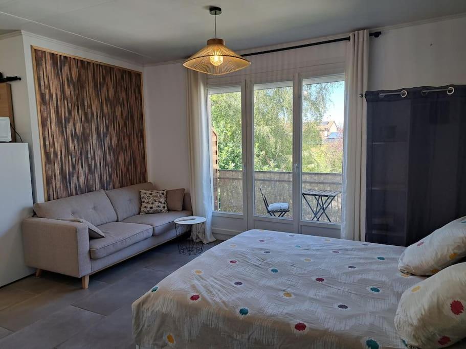 Studio Dans Maison Avec Jardin Et Balcon, Au Calme Sérézin-du-Rhône Exterior foto